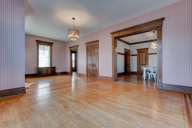 236 W High St, Mt Sterling, KY 40353 - unfurnished room featuring light wood-style flooring and baseboards