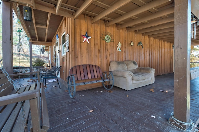 69 Side Run Rd, Wellington, KY 40387 - view of deck