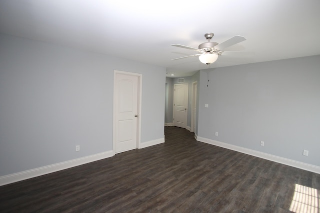 101 Corolla Cir, Georgetown, KY 40324 - spare room with dark wood finished floors and a ceiling fan