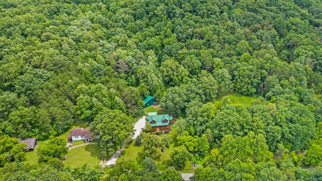 1836 Red Lick Rd, Berea, KY 40403 - aerial view of property and surrounding area with a forest