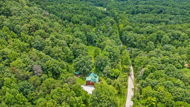 1836 Red Lick Rd, Berea, KY 40403 - drone / aerial view of a heavily wooded area