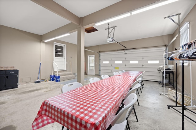 9209 W Hwy 80, Nancy, KY 42544 - garage with a garage door opener