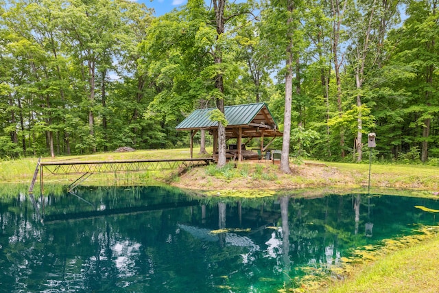 1564 High Ridge Rd, Middleburg, KY 42541 - view of swimming pool featuring a water view