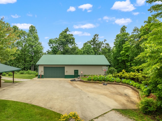 1564 High Ridge Rd, Middleburg, KY 42541 - view of garage