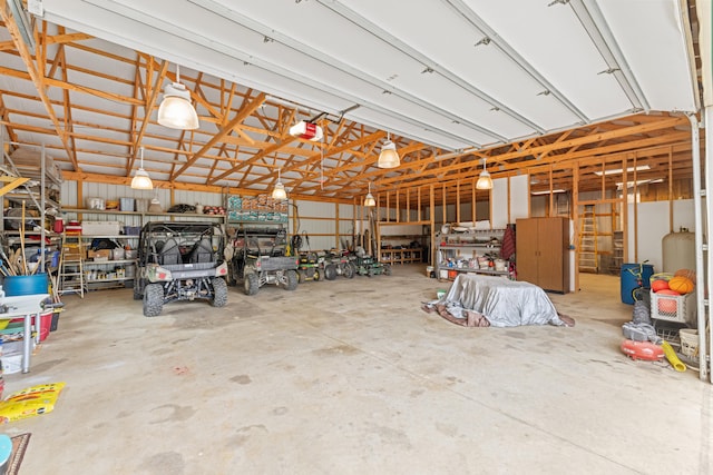1564 High Ridge Rd, Middleburg, KY 42541 - view of garage