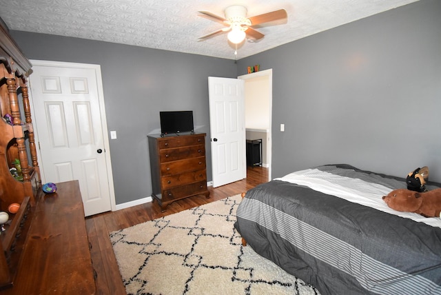 2340 Mulundy Way, Lexington, KY 40511 - bedroom featuring wood finished floors and ceiling fan