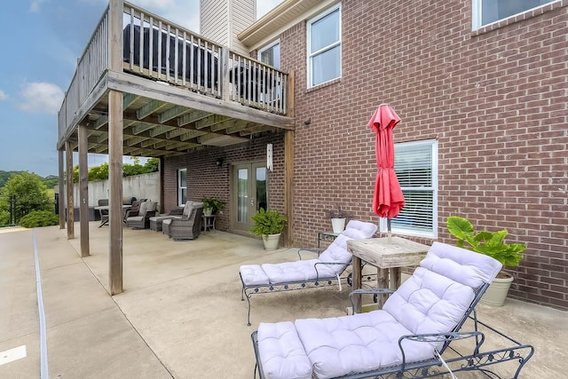 1011 Brown Store Rd, Lawrenceburg, KY 40342 - patio / terrace featuring outdoor lounge area and a patio area