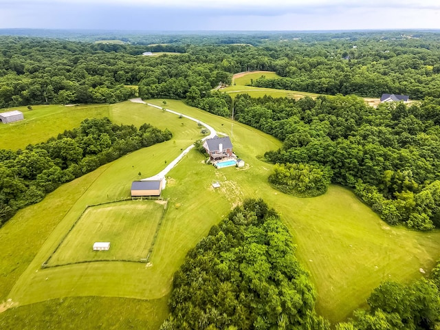 1011 Brown Store Rd, Lawrenceburg, KY 40342 - drone / aerial view of a forest