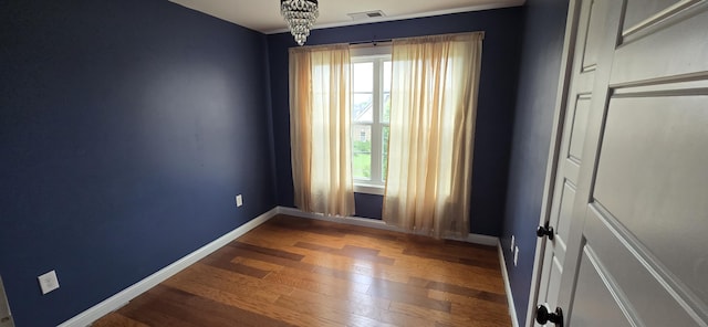 4020 Greentree Rd, Versailles, KY 40383 - unfurnished room featuring hardwood / wood-style flooring and baseboards