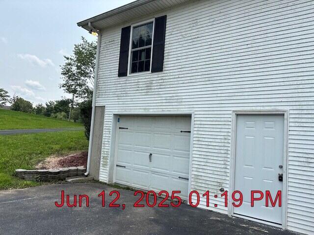 80 Panda Ln, Russell Springs, KY 42642 - garage featuring asphalt driveway