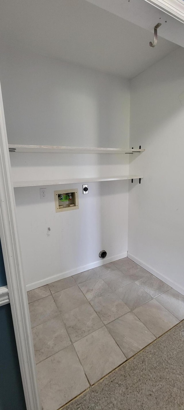 63 Mayme Ln, Stanford, KY 40484 - laundry area with electric dryer hookup, washer hookup, and hookup for a gas dryer