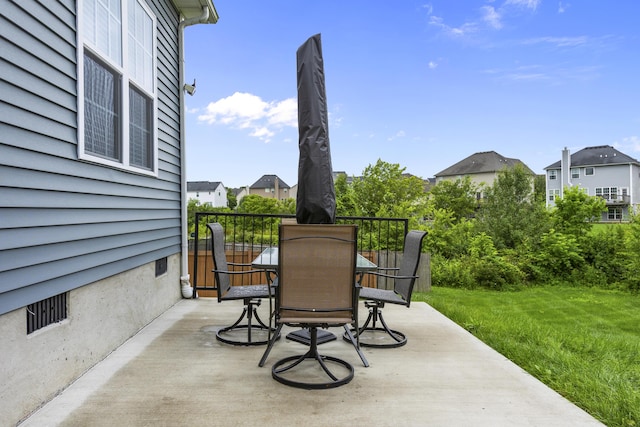 111 Kara Bryn Cv, Georgetown, KY 40324 - view of patio / terrace featuring outdoor dining space