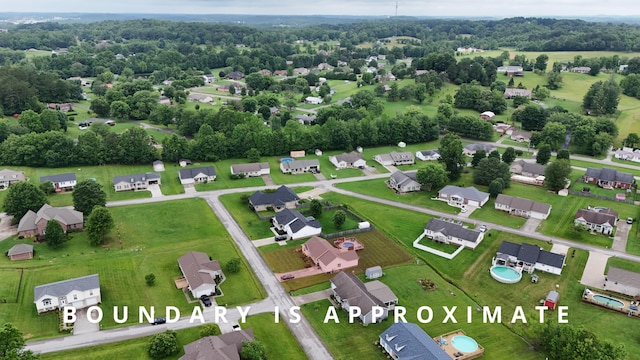 51 Stony Brook Dr, Corbin, KY 40701 - aerial view of residential area