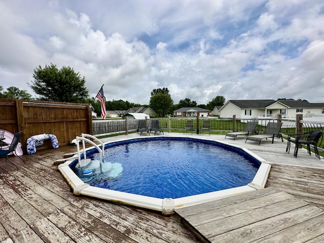 51 Stony Brook Dr, Corbin, KY 40701 - view of swimming pool featuring a deck and a residential view
