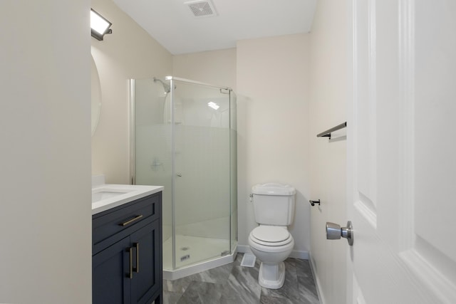 117 S Cumberland St, Berea, KY 40403 - full bathroom featuring vanity and a shower stall