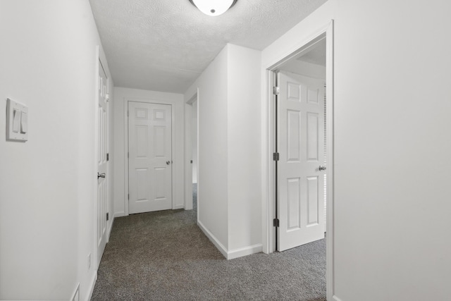 117 S Cumberland St, Berea, KY 40403 - corridor with carpet floors and a textured ceiling