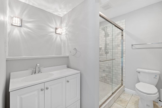 3605 Afton Pl, Lexington, KY 40515 - bathroom featuring a stall shower and vanity