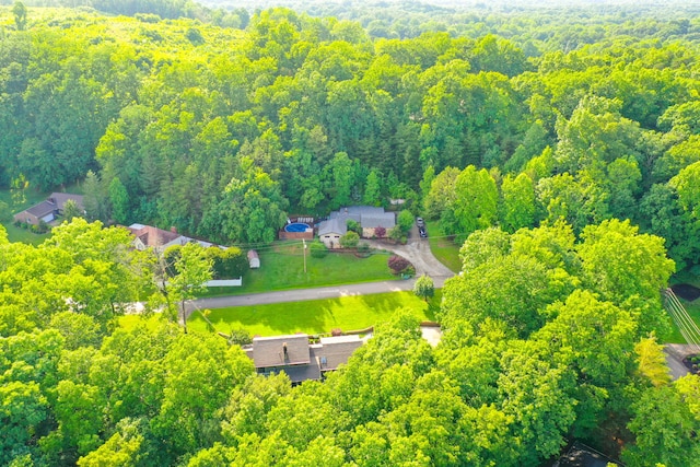 1211 Forest Circle Dr, Corbin, KY 40701 - drone / aerial view of a forest