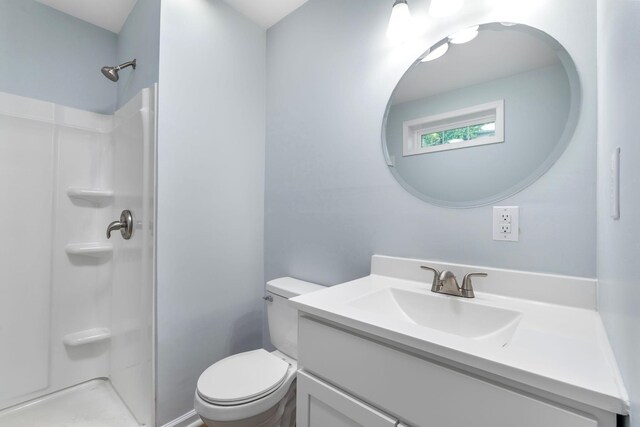 423 Perryville St, Harrodsburg, KY 40330 - bathroom with vanity and a shower