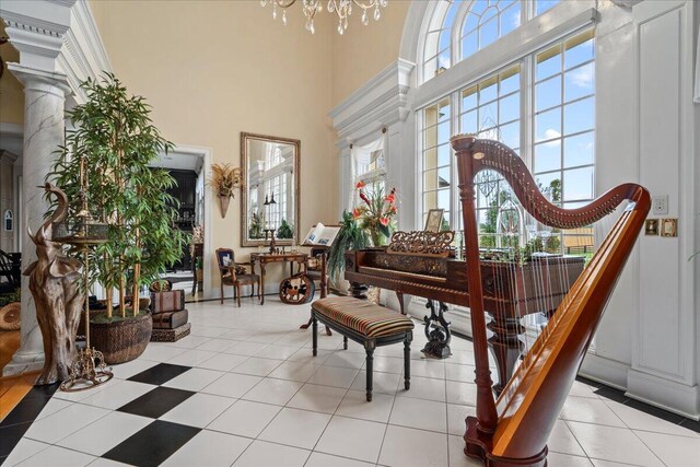 5045 Van Meter Rd, Winchester, KY 40391 - building lobby with a towering ceiling and stairway