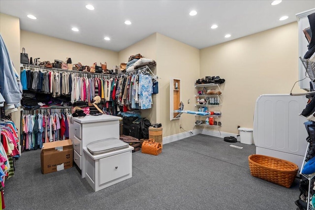 5045 Van Meter Rd, Winchester, KY 40391 - walk in closet with carpet floors