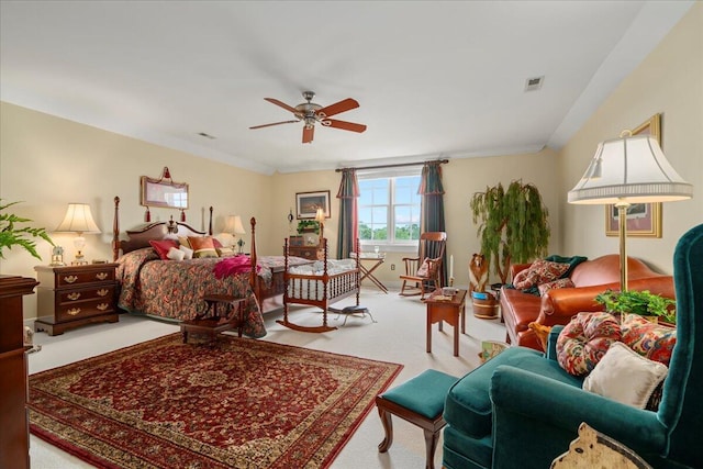 5045 Van Meter Rd, Winchester, KY 40391 - bedroom featuring carpet flooring and ceiling fan