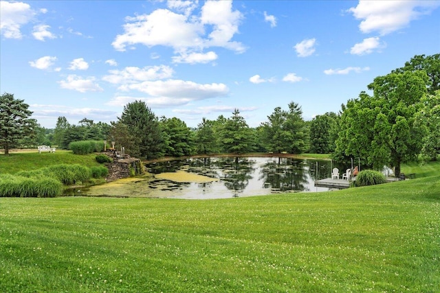 5045 Van Meter Rd, Winchester, KY 40391 - view of home's community featuring a water view and a lawn