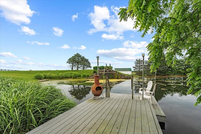 5045 Van Meter Rd, Winchester, KY 40391 - dock with a water view