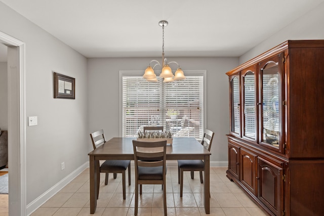 165 Rolling Meadows Dr, Stanford, KY 40484 - dining space with a chandelier, healthy amount of natural light, and light tile patterned floors