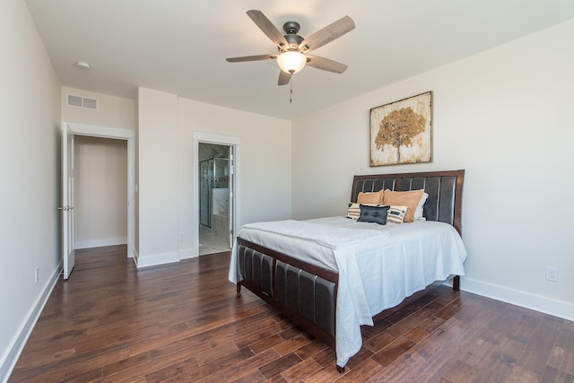 4185 Buttermilk Rd, Lexington, KY 40509 - bedroom featuring wood finished floors and a ceiling fan