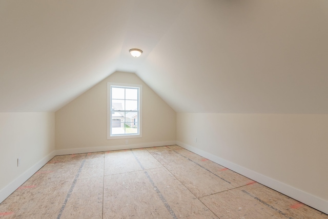 4185 Buttermilk Rd, Lexington, KY 40509 - additional living space with vaulted ceiling and baseboards