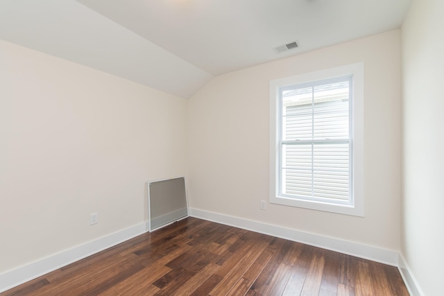 4185 Buttermilk Rd, Lexington, KY 40509 - empty room with dark wood-style flooring and vaulted ceiling