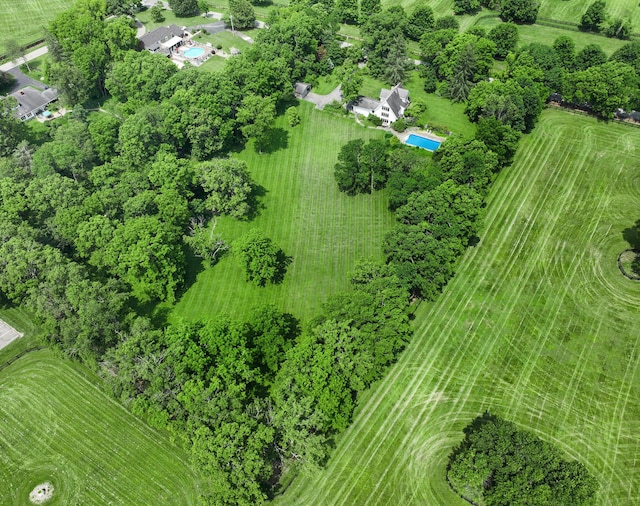 2968 Delong Rd, Lexington, KY 40515 - aerial overview of property's location with rural landscape