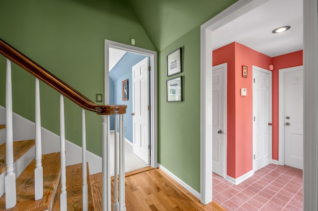 2968 Delong Rd, Lexington, KY 40515 - foyer entrance featuring stairs and light wood-style floors
