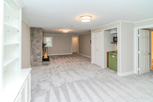395 Redding Rd Unit 30, Lexington, KY 40517 - below grade area featuring carpet flooring and ornamental molding