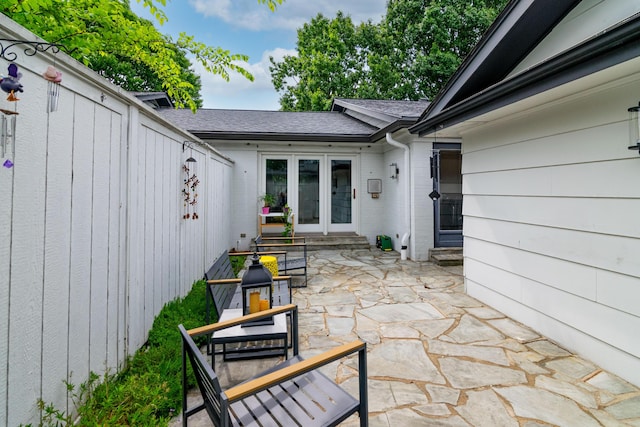 395 Redding Rd Unit 30, Lexington, KY 40517 - view of patio / terrace featuring entry steps and french doors