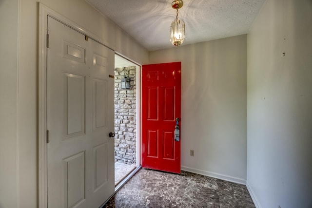 560 Kemper Ln, Danville, KY 40422 - foyer featuring baseboards and a textured ceiling