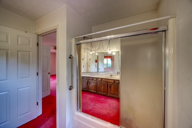 560 Kemper Ln, Danville, KY 40422 - bathroom featuring a shower with door and vanity