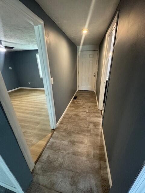524 Clark St, Danville, KY 40422 - hall featuring baseboards and wood finished floors