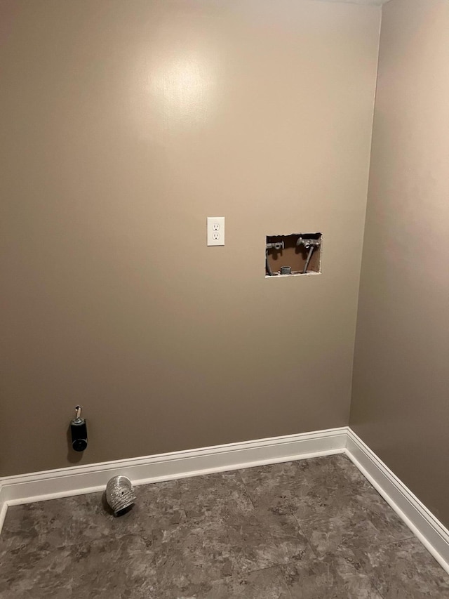 2441 Rogers Rd, Lancaster, KY 40444 - washroom with baseboards and washer hookup