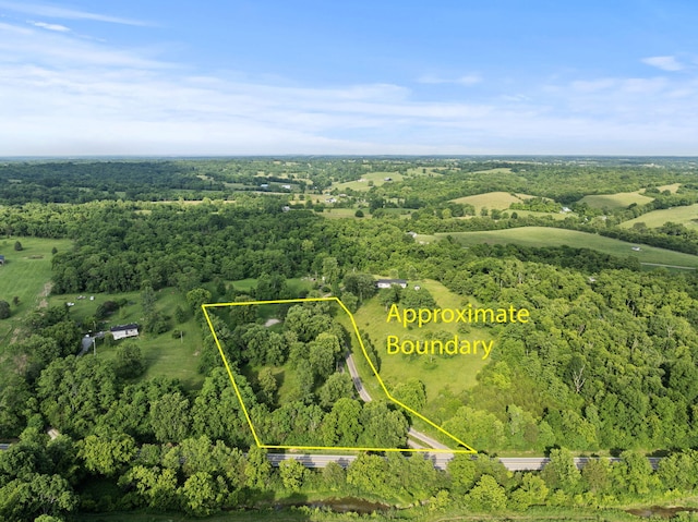 4822 US Highway 27 N, Cynthiana, KY 41031 - view of property location featuring a heavily wooded area and property boundaries highlighted