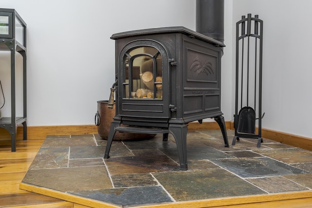 224 Pine Valley Rd, Berea, KY 40403 - detailed view of a wood stove