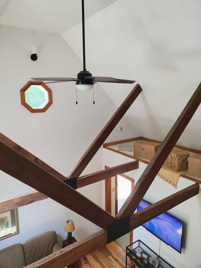 224 Pine Valley Rd, Berea, KY 40403 - detailed view of a ceiling fan and wood finished floors