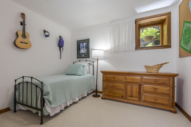 224 Pine Valley Rd, Berea, KY 40403 - bedroom with light carpet and baseboards