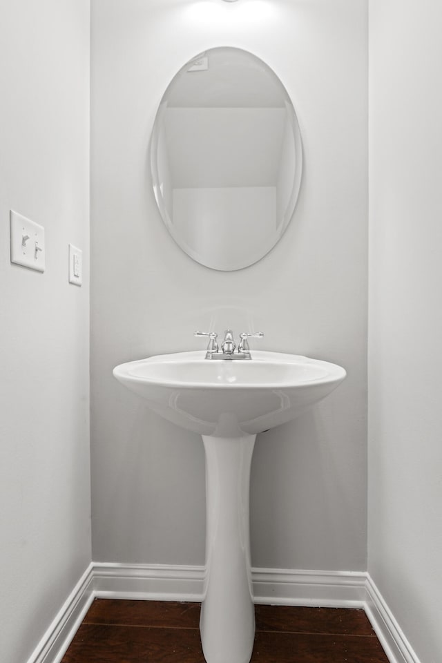 4464 Stuart Hall Blvd Unit 9101, Lexington, KY 40509 - bathroom with wood finished floors and baseboards