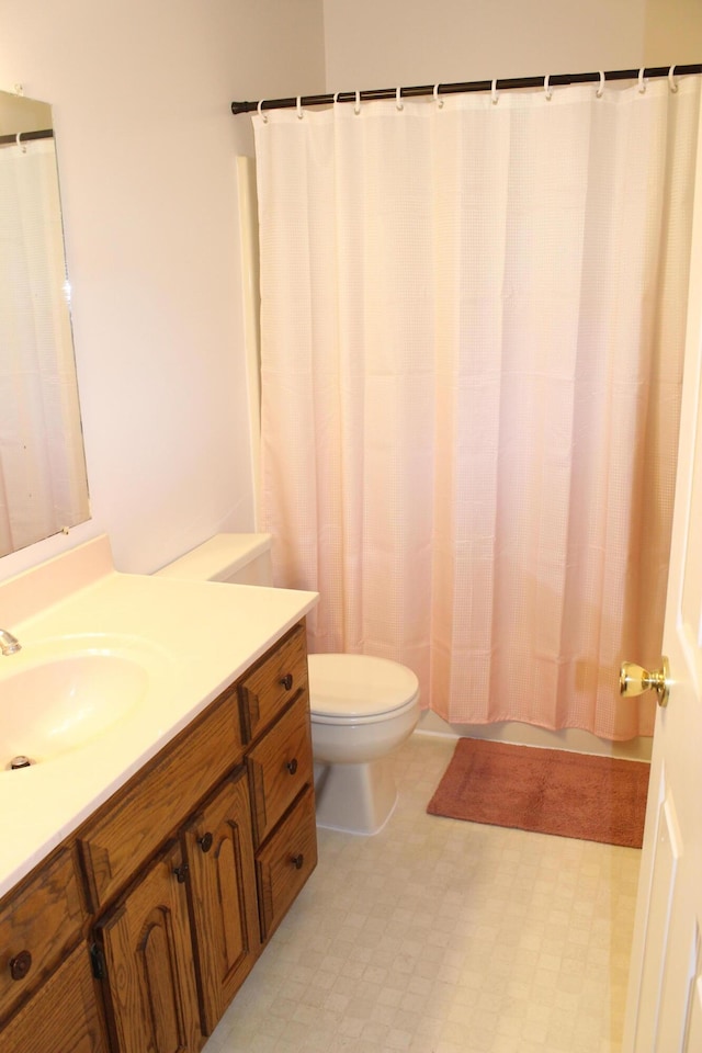 5515 Van Meter Rd, Winchester, KY 40391 - bathroom with vanity and tile patterned floors