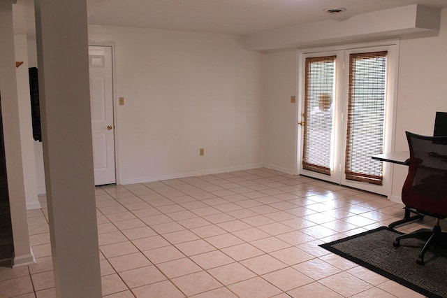 5515 Van Meter Rd, Winchester, KY 40391 - unfurnished office featuring baseboards and light tile patterned floors