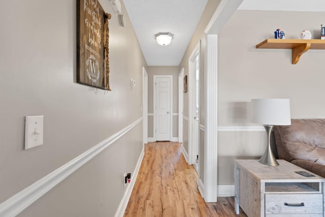 313 Man O War Ct, Lawrenceburg, KY 40342 - hallway with wood finished floors and baseboards