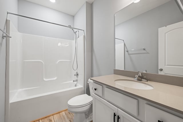1152 Leanndra Park, Lexington, KY 40511 - bathroom with vanity, wood finished floors, and bathing tub / shower combination