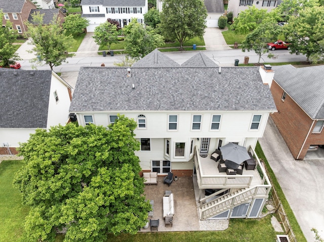 4109 Bridgemont Ln, Lexington, KY 40515 - aerial perspective of suburban area